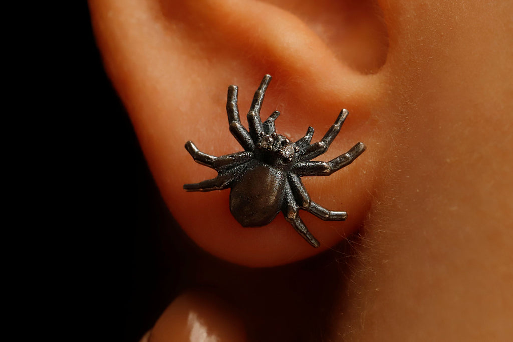 Spider Earrings – Gothic Statement Halloween Earrings for Women