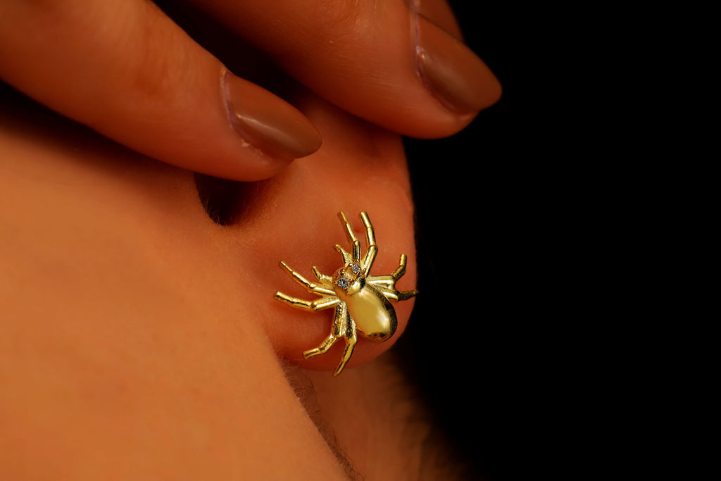 Spider Earrings – Gothic Statement Halloween Earrings for Women