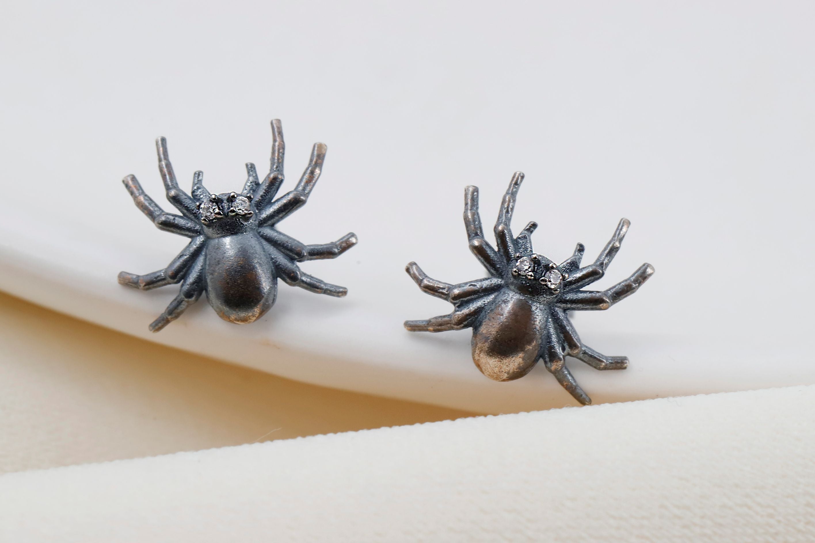 Spider Earrings – Gothic Statement Halloween Earrings for Women